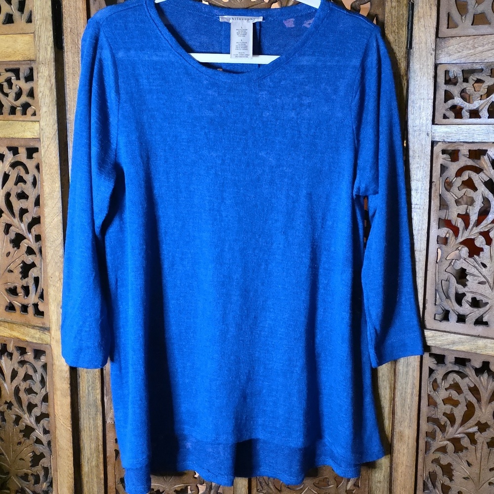 Philosophy Cobalt Blue Top